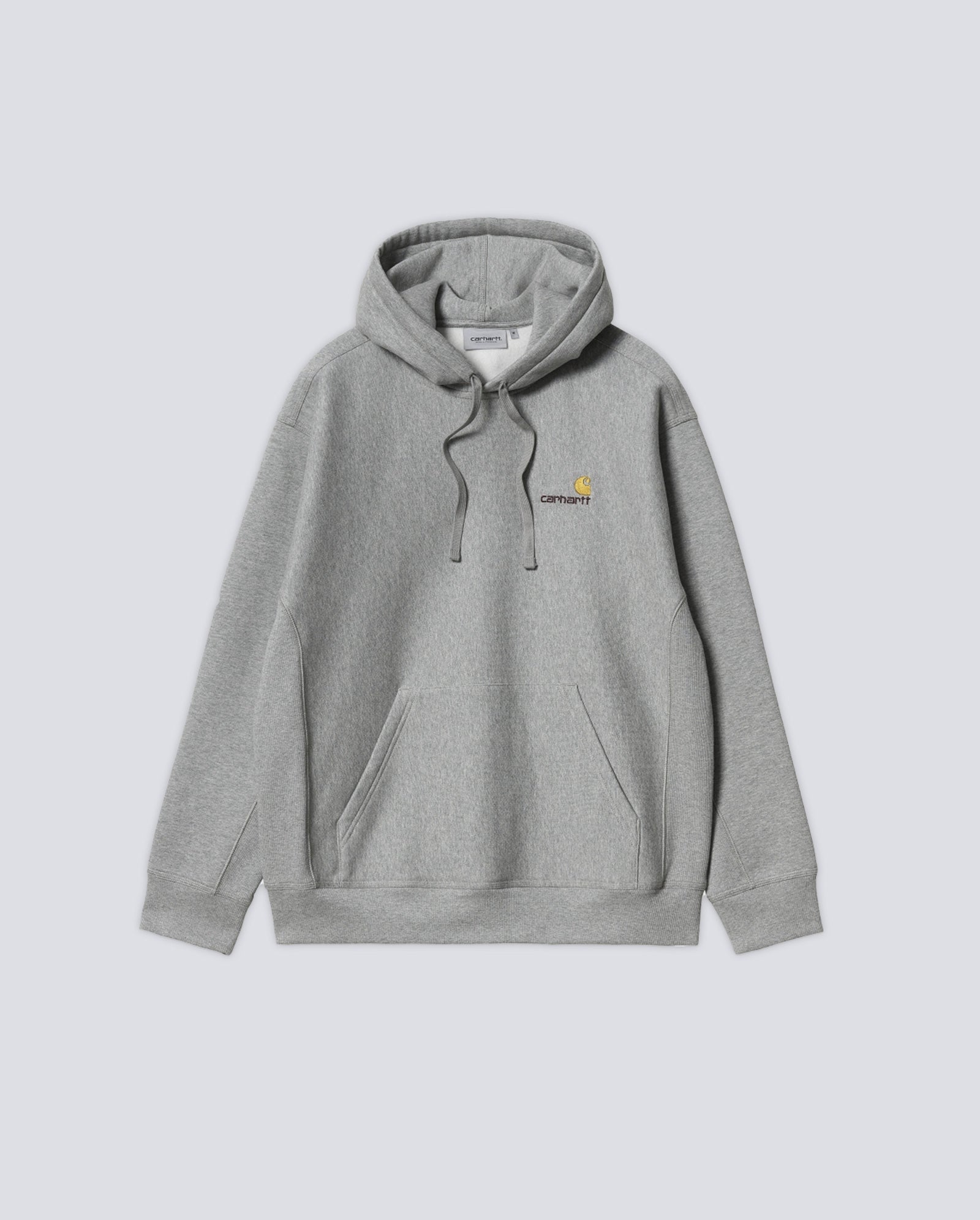 Sudadera Carhartt WIP American Script Gris Hombre I028279-V6XX