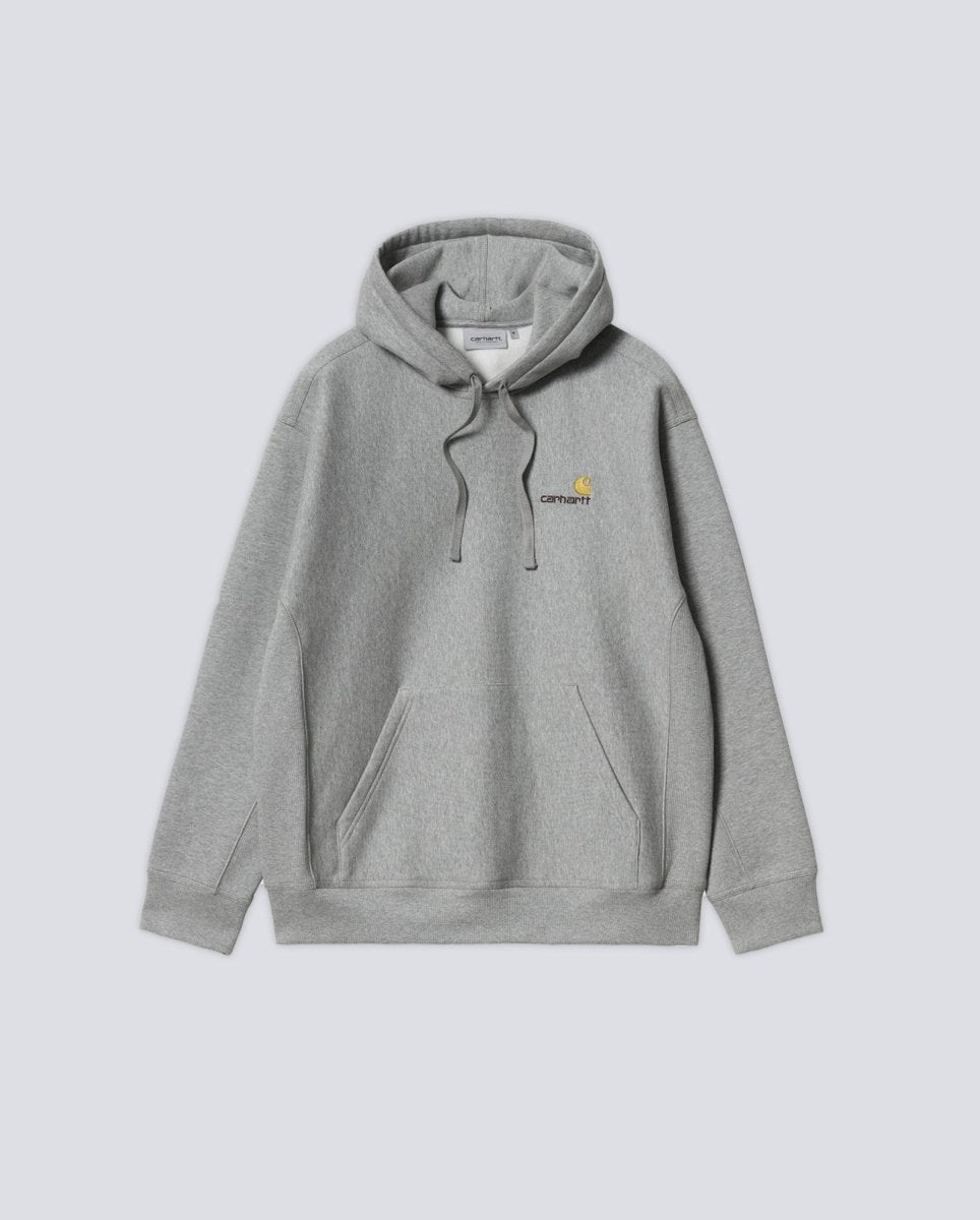 Sudadera Carhartt WIP American Script Gris Hombre I028279-V6XX
