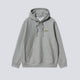 Sudadera Carhartt WIP American Script Gris Hombre