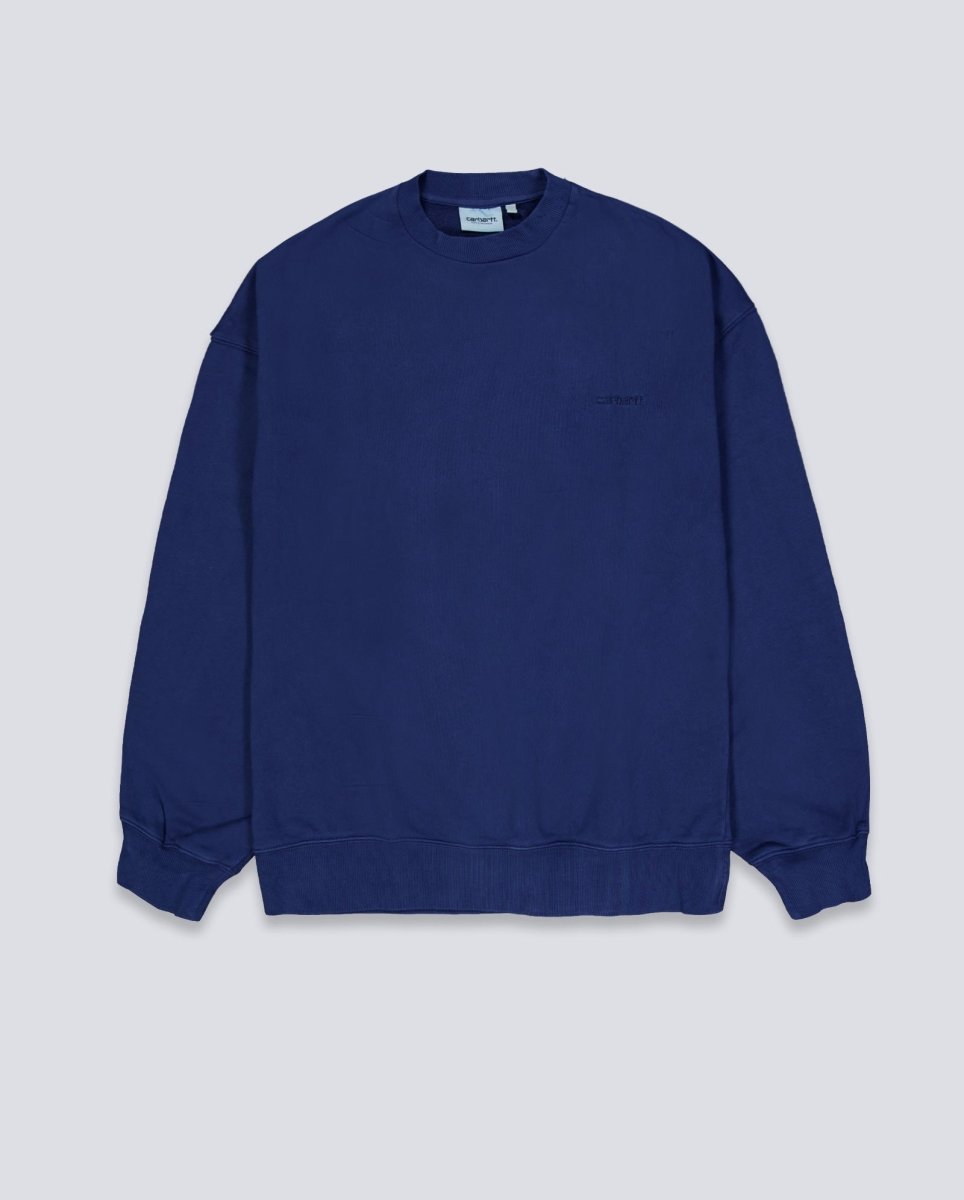 Sudadera Carhartt WIP Benton Azul Unisex I035436-VQGD