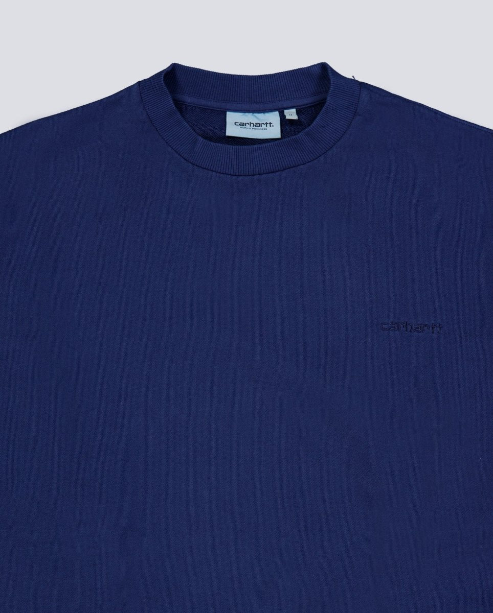 Sudadera Carhartt WIP Benton Azul Unisex I035436-VQGD