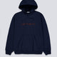 Sudadera Carhartt WIP Logo Marrón Con Capucha Azul Hombre