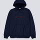Sudadera Carhartt WIP Logo Marrón Con Capucha Azul Hombre