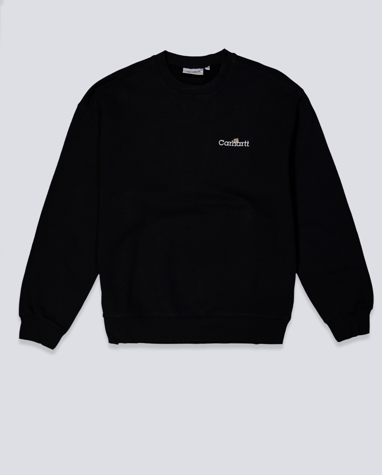Sudadera Carhartt Wip Label Sweatshirt Negro Hombre I036346-89XX