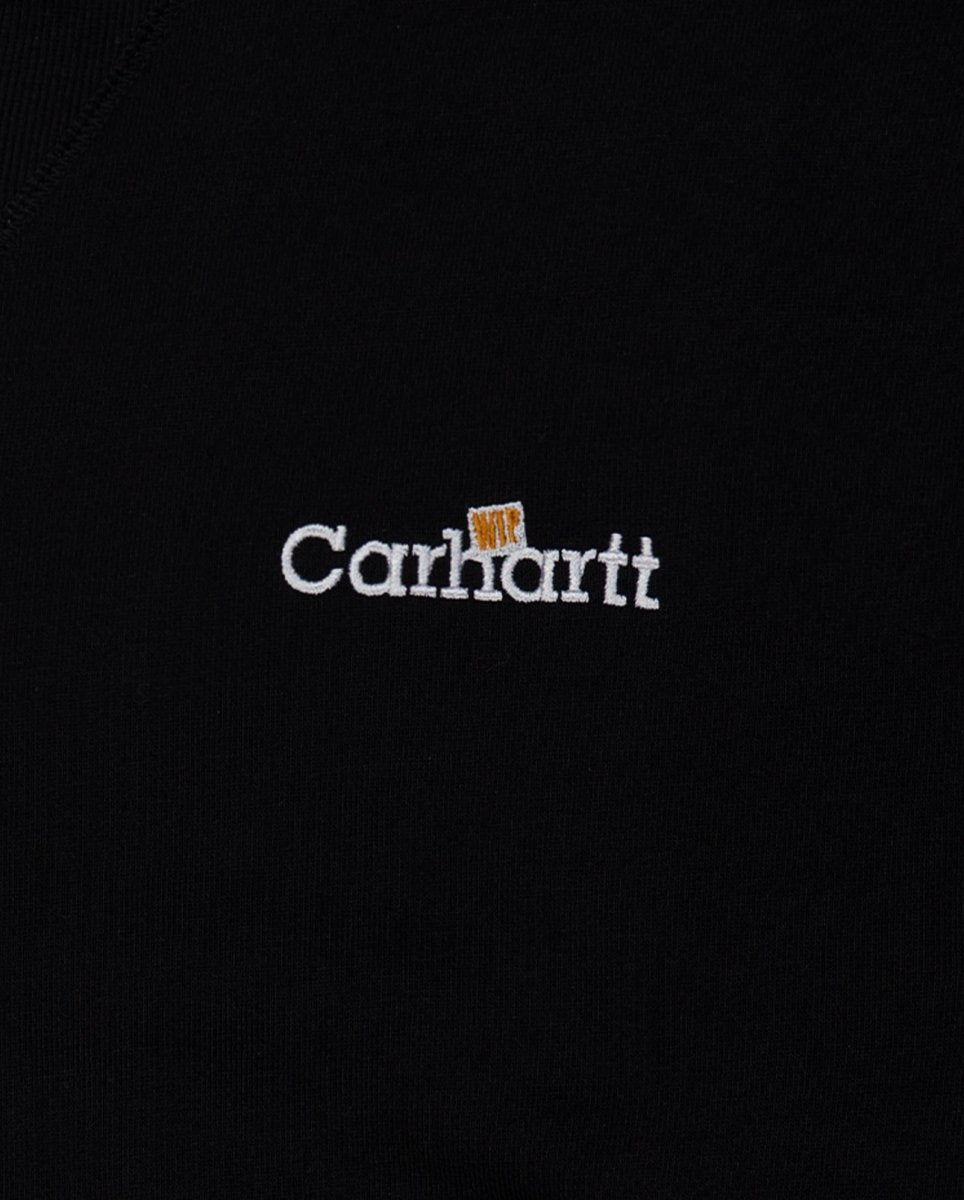 Sudadera Carhartt Wip Label Sweatshirt Negro Hombre I036346-89XX