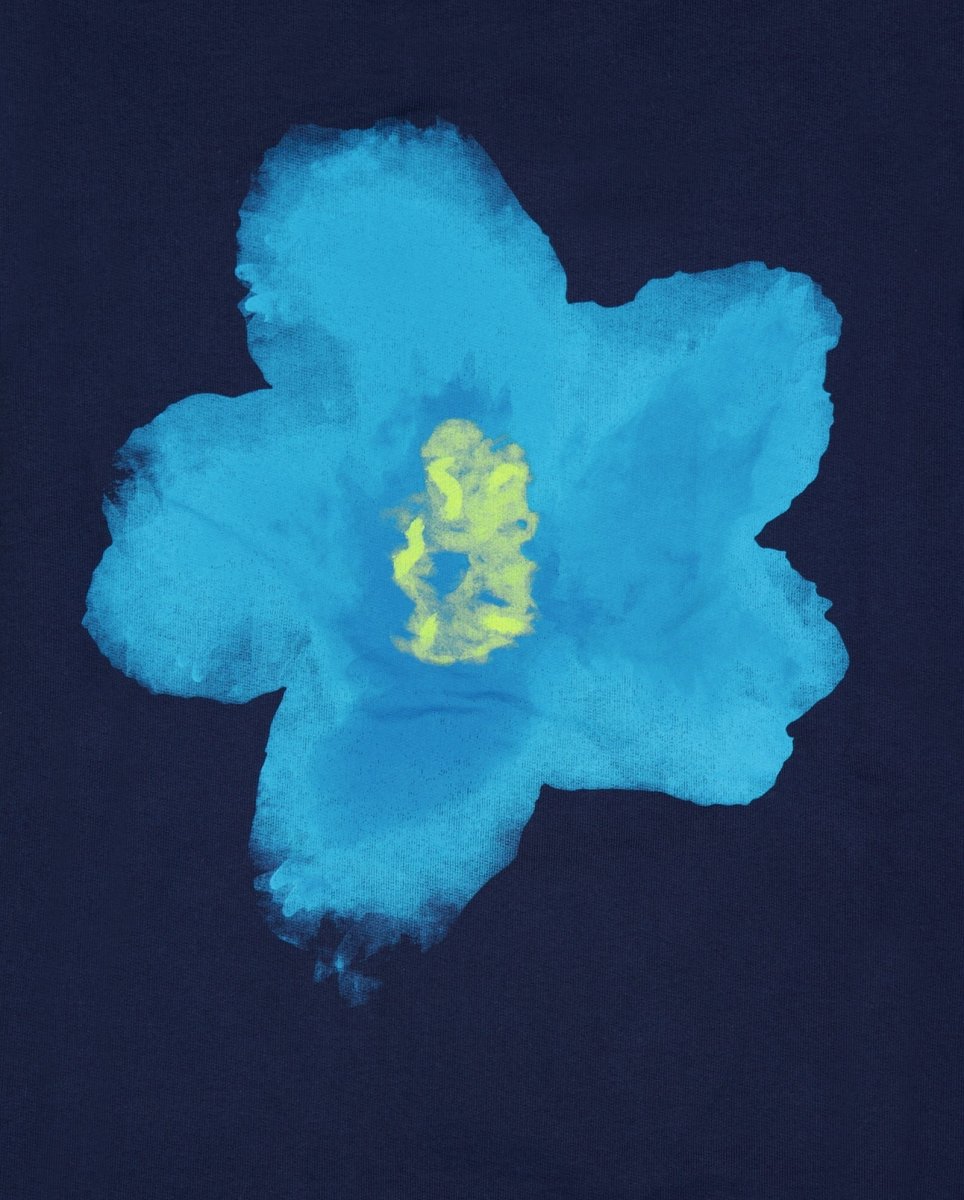 Sudadera Edmmond Studios Garden Azul Marino Hombre 125-40-20050