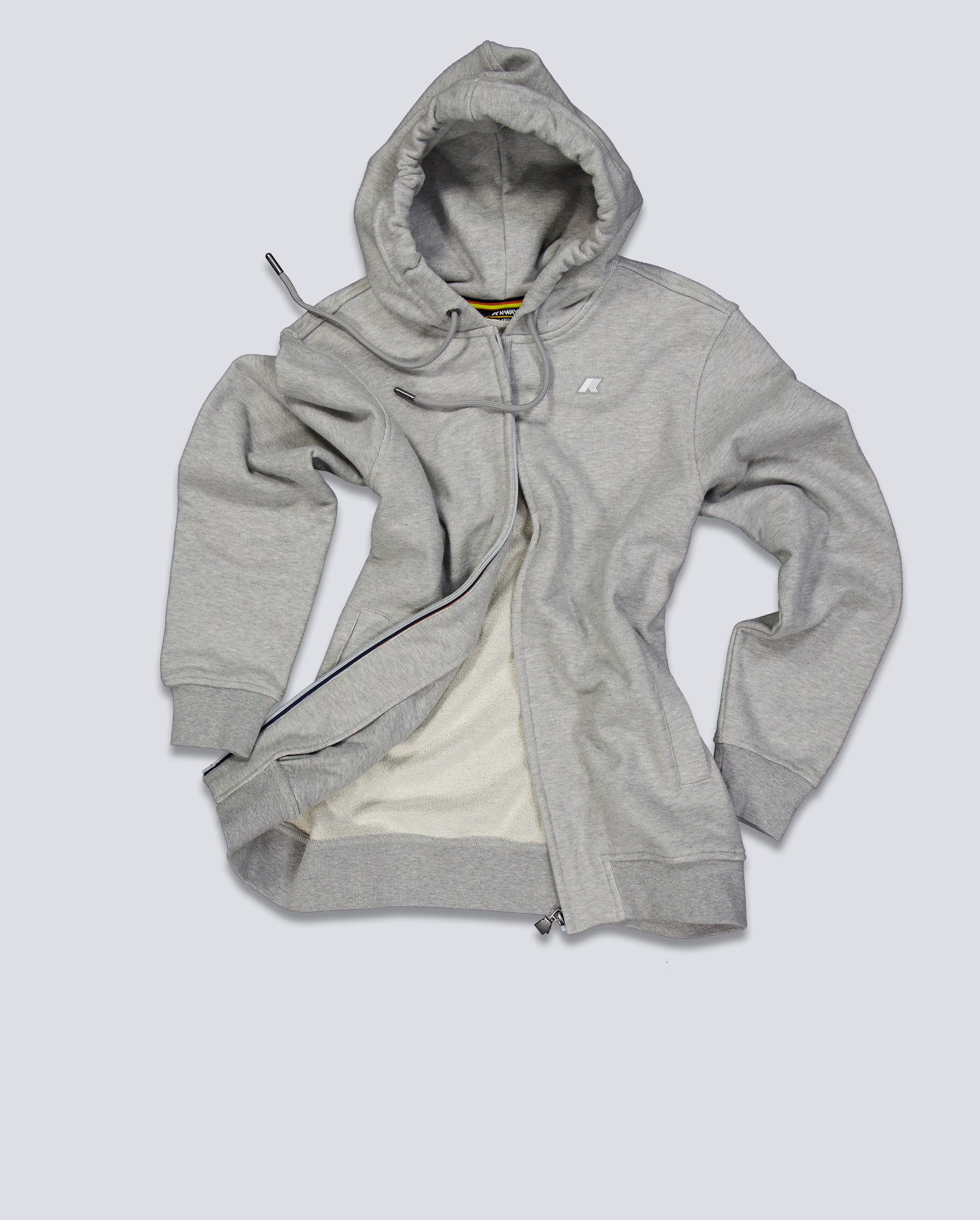 Sudadera K-Way Anthony Gris Unisex K8133IW-AHZ