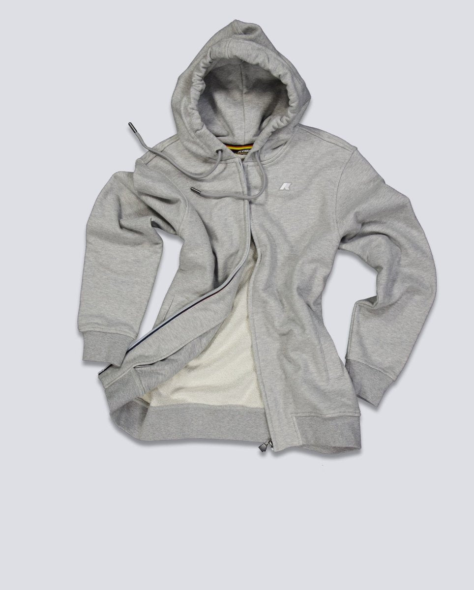 Sudadera K-Way Anthony Gris Unisex K8133IW-AHZ