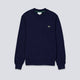 Sudadera Lacoste Cotton Fleece Sweatshirt Azul Marino Unisex