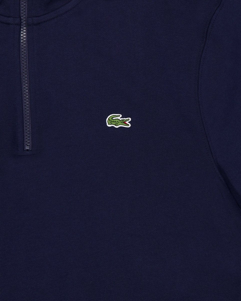 Sudadera Lacoste Cuello Con Cremallera Azul Marino Hombre SH9774-00