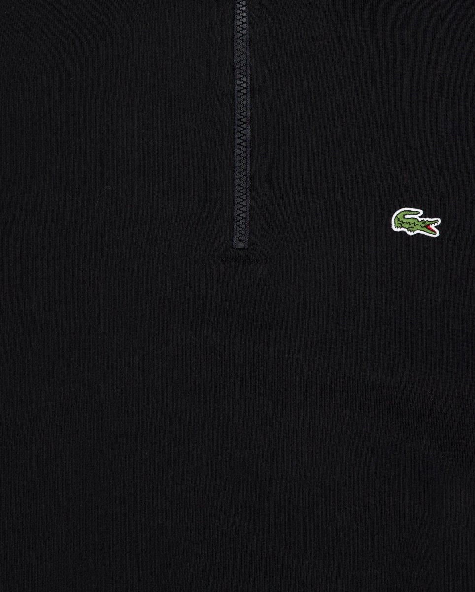 Sudadera Lacoste Cuello Con Cremallera Negro Hombre SH9774-00