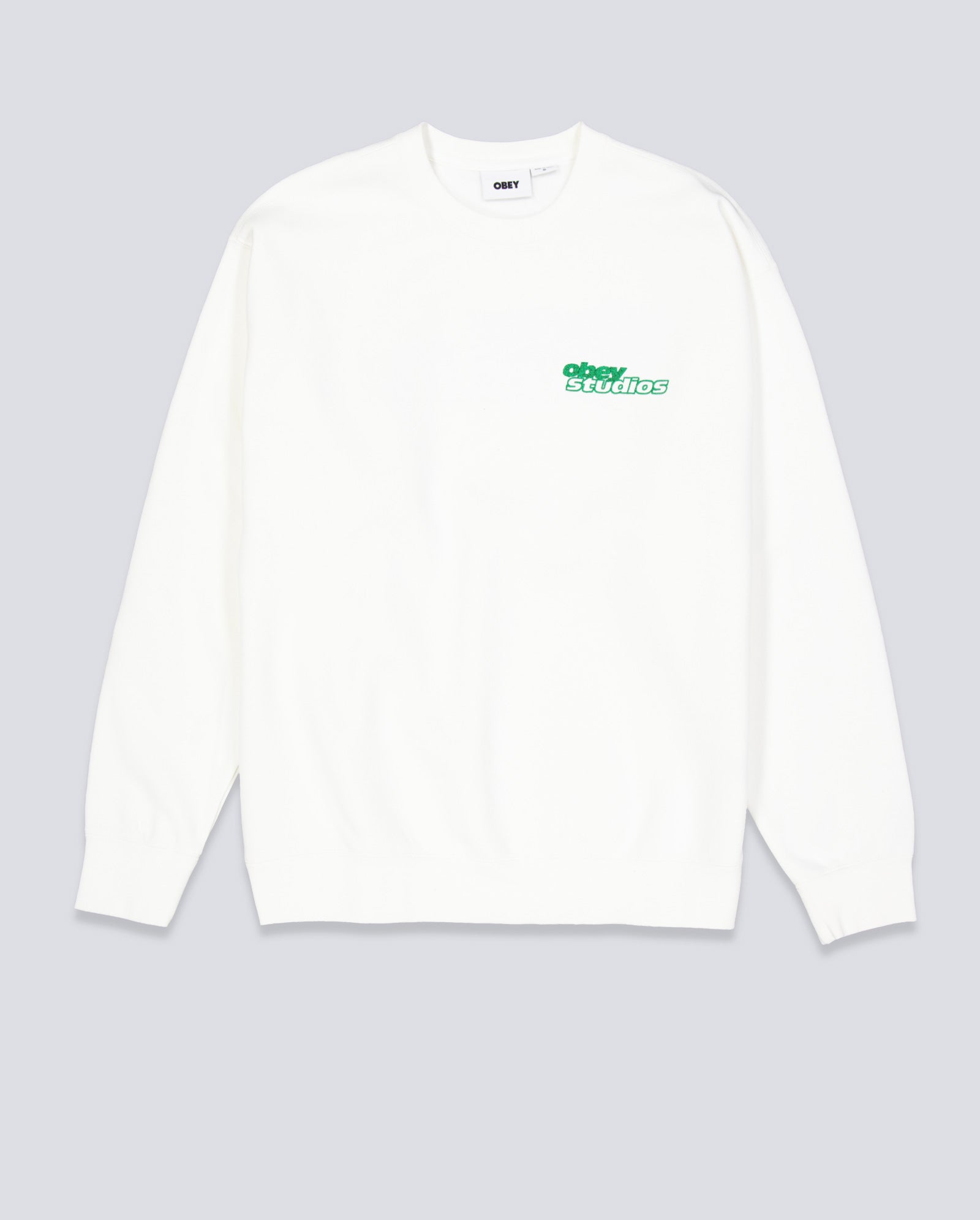 Sudadera Obey Tonic Blanco Unisex 112480173-OFF