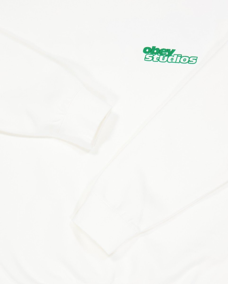 Sudadera Obey Tonic Blanco Unisex 112480173-OFF
