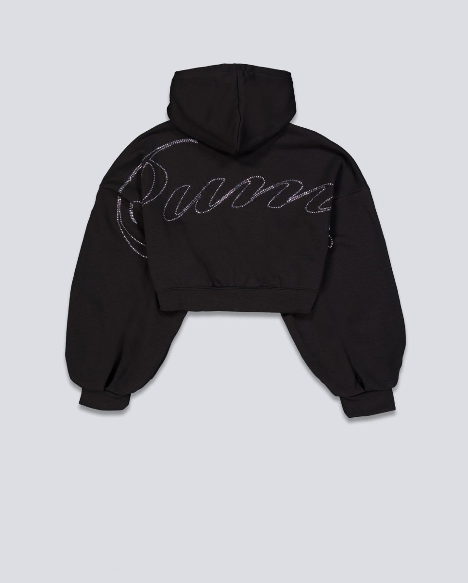 Sudadera Puma Essential Graphics Bedazzled Negro Mujer 635394-01