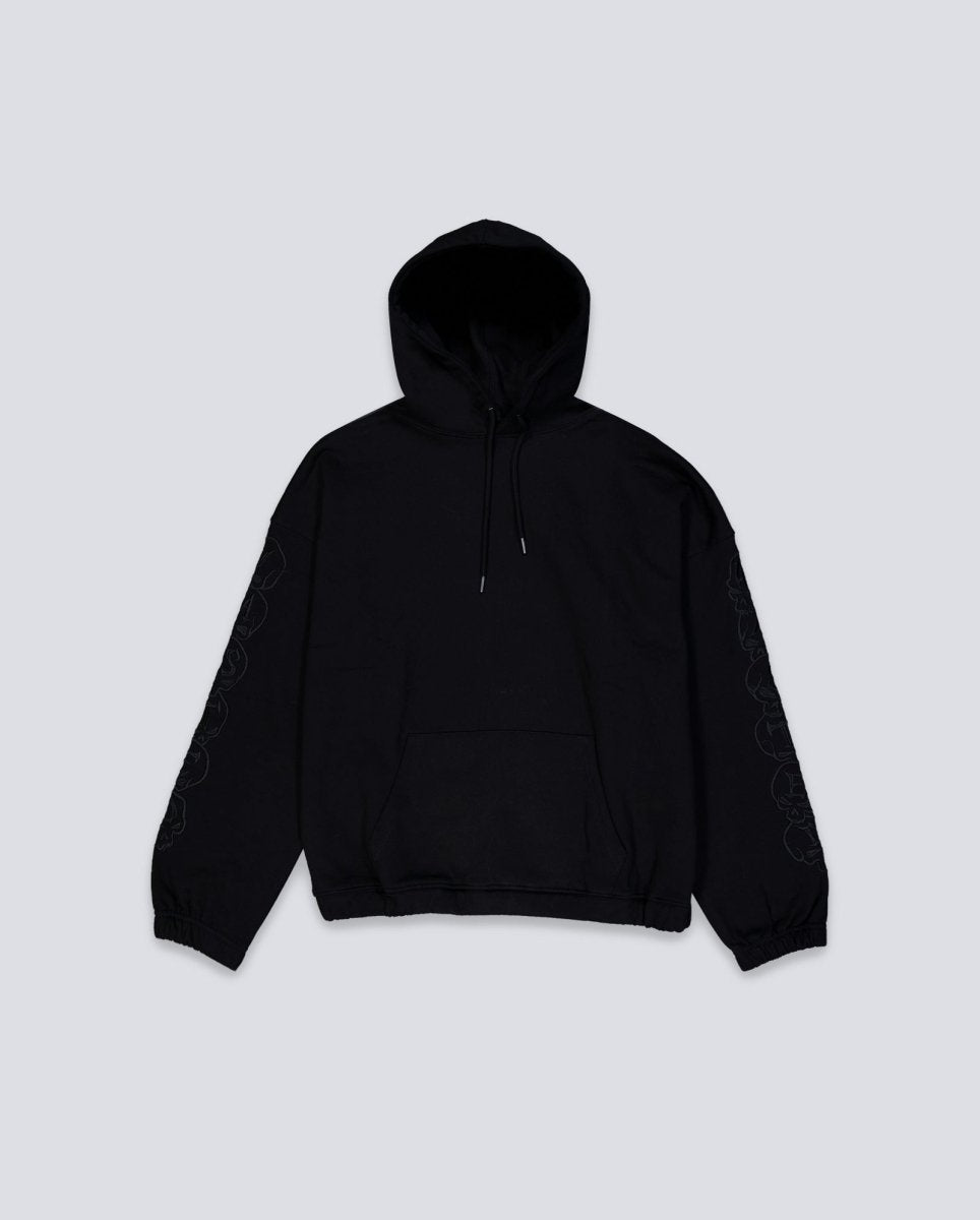 Sudadera Wasted Paris Bury Boxy Negra Unisex