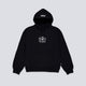 Sudadera Wasted Paris Crest Hoodie Negro Unisex
