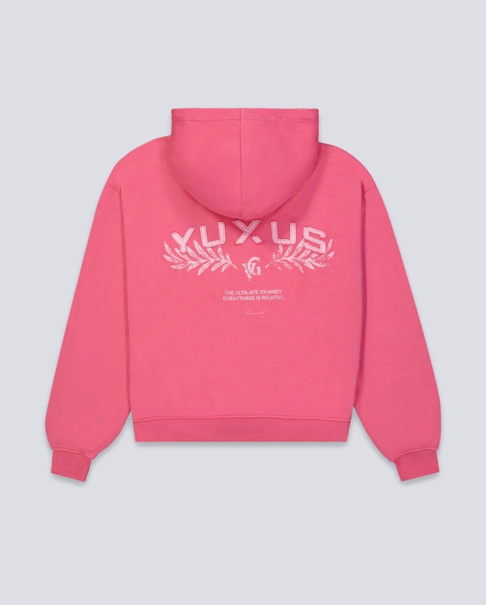 Sudadera Yuxus Magenta Vanguard Hoodie Rosa Unisex