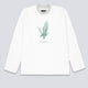 Sudadera Yuxus White Cronos Waffle Lonsleeve Blanco Unisex