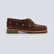 Timberland Boat Nubuck Leopardo Marrón Oscuro Mujer