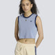 Top Adidas Heather Azul Marino Mujer