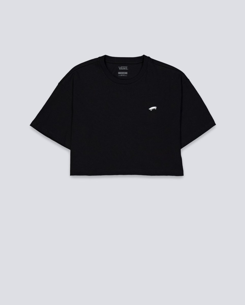 Top Crop Vans W Salton Relax Negro Mujer VN000P5QBLK1