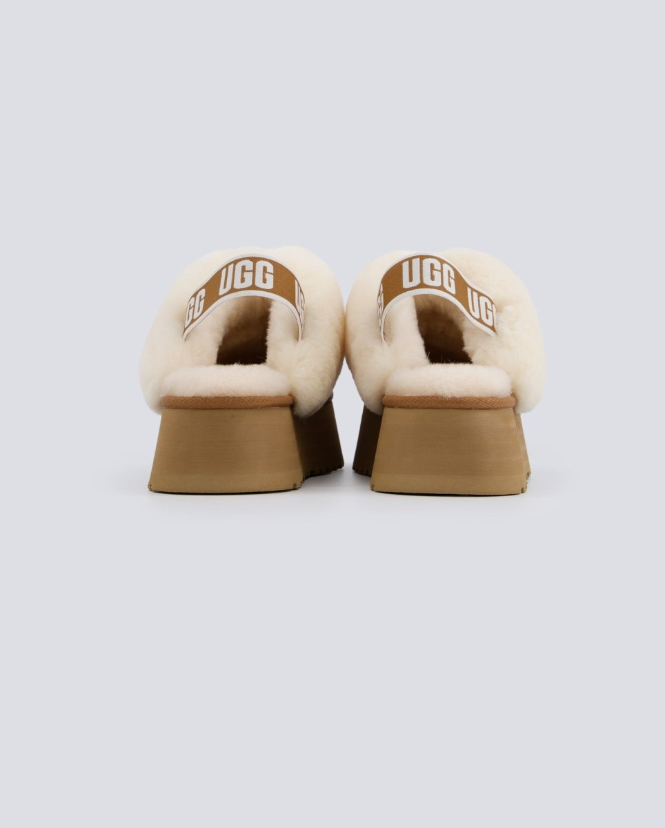 Ugg Funkette Con Plataforma Marrón Mujer 1113474 zuecos