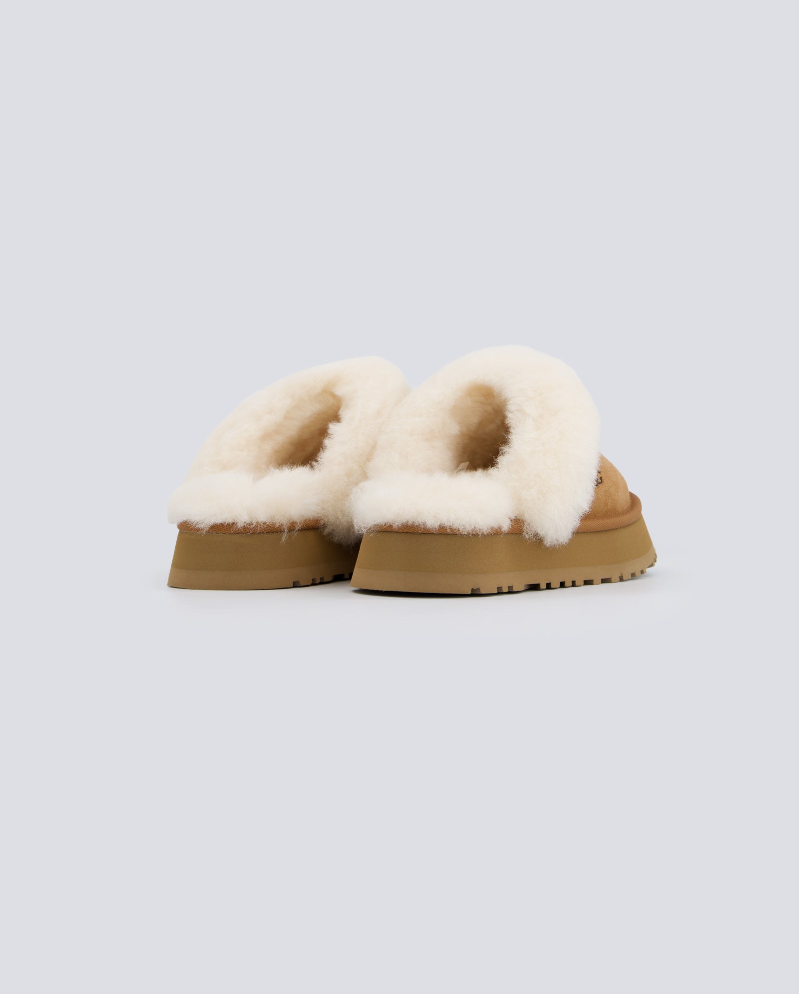 Ugg Plataforma Disquette Marrón Mujer 1122550 zuecos