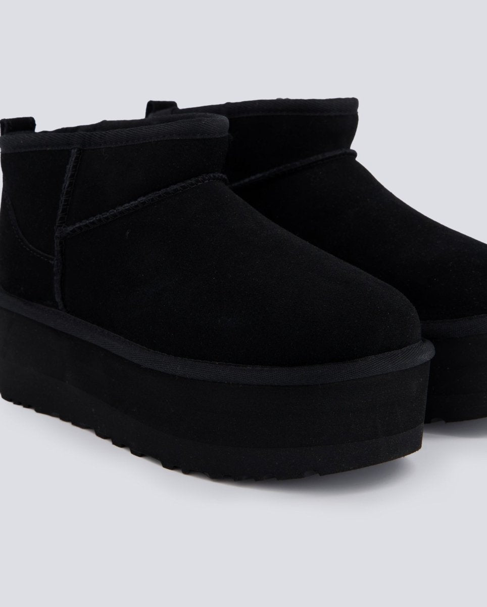 Ugg W Classic Mini Platform Negro Mujer zapatillas