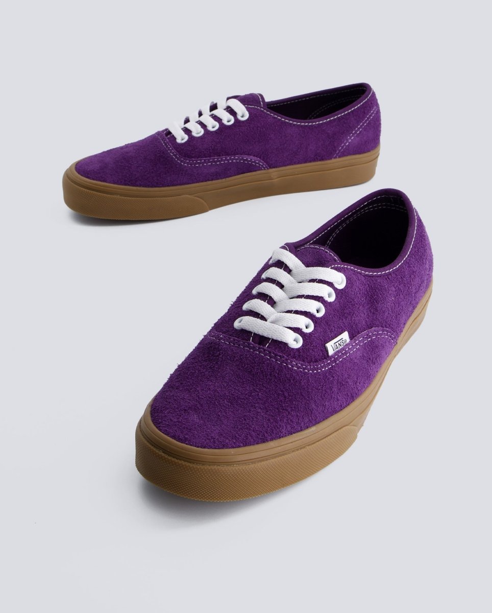Vans Authentic Hairy Suede Morado Hombre VN000EGA11E1 Zapatillas
