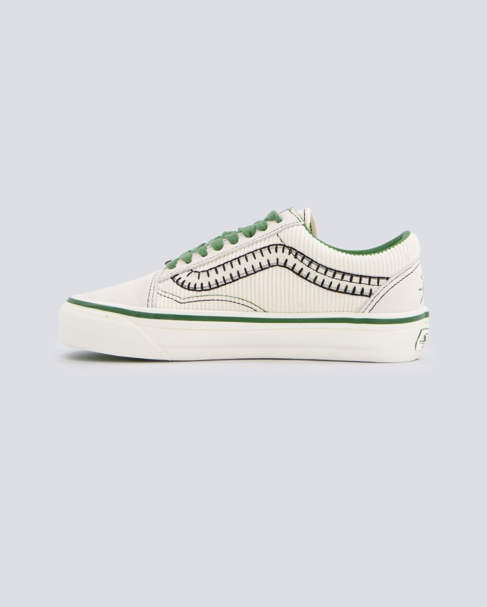 Vans Lx Old Skool Charms Cream Verde Y Beige Mujer VN000EGYCRM1 zapatillas