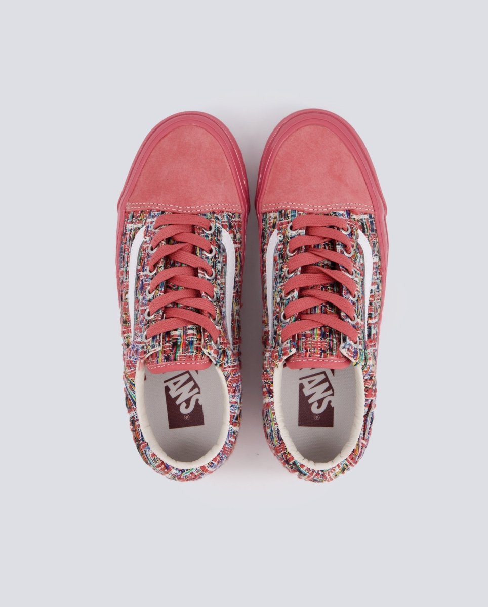 Vans Lx Old Skool Tweed Mauvewood Rosa Mujer VN000D9VZRY1 zapatillas