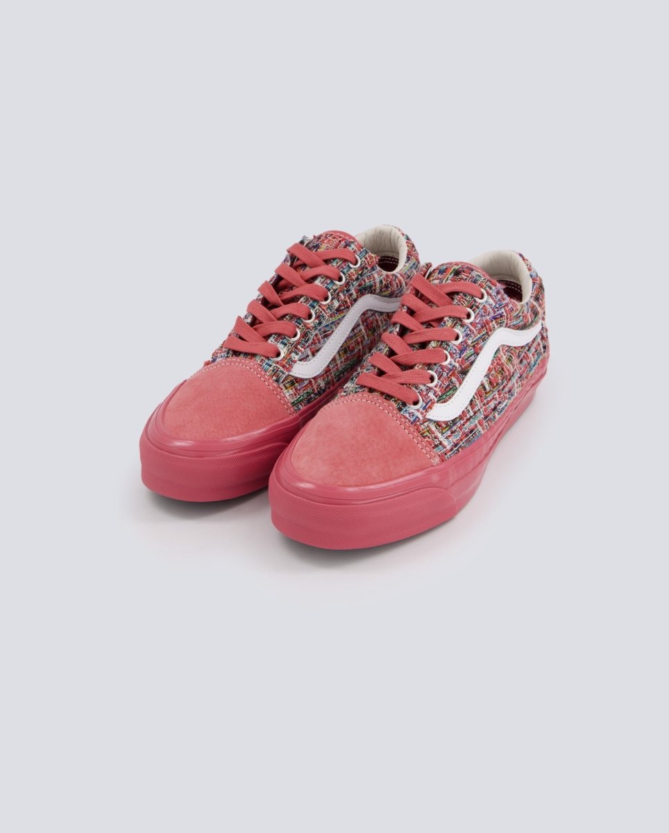Vans Lx Old Skool Tweed Mauvewood Rosa Mujer VN000D9VZRY1 zapatillas