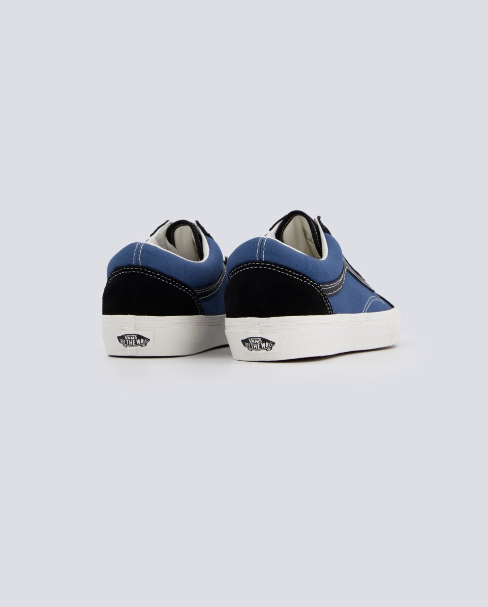 Vans Old Skool Basics Azul Y Negro Hombre VN000D7ZNGV1 zapatillas