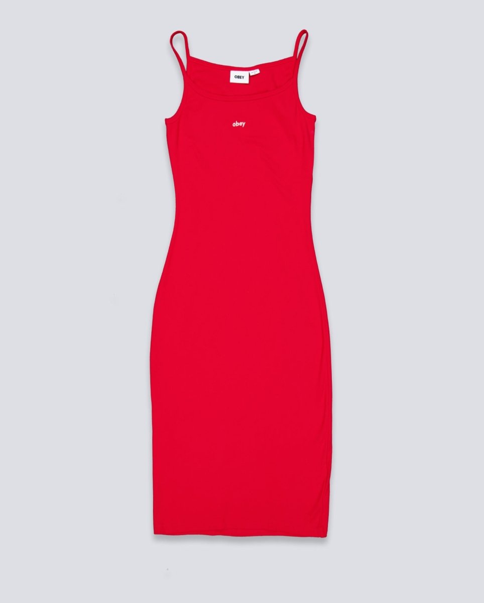 Vestido Obey Bianca Long Tank Rojo Mujer 401500438-CHR