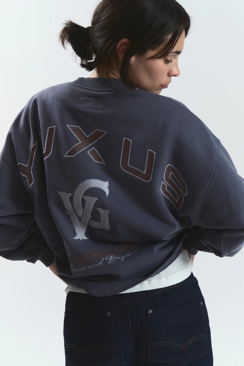 Sudadera Yuxus Wheel Vanguard Gris Unisex