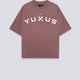 Camiseta Yuxus Grape Patterns Granate Unisex