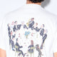 Camiseta Edmmond Studios Jazz Sessions Blanco Unisex