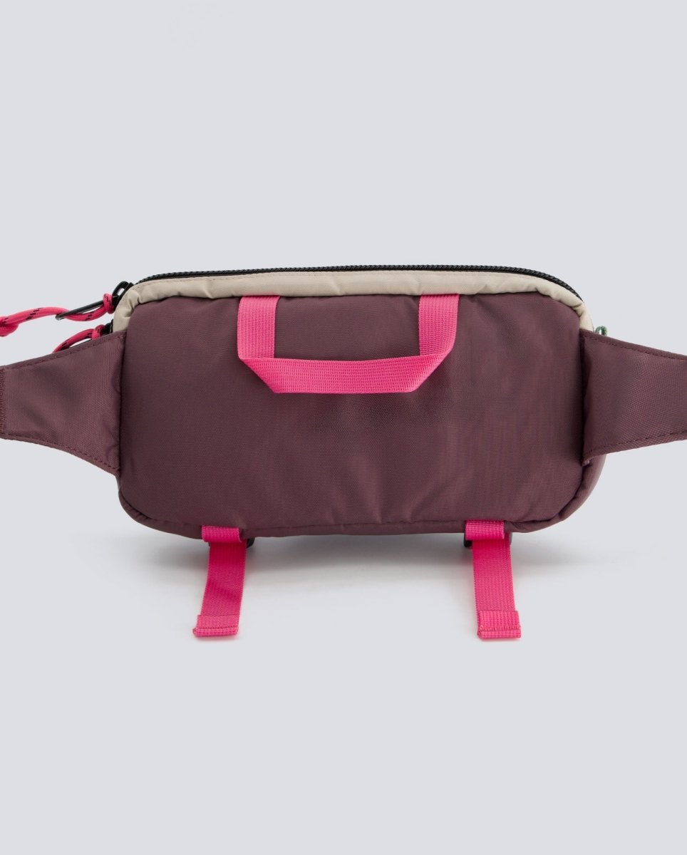 Bolso Topo Designs Mini Quick Pack Beige Y Morado Unisex