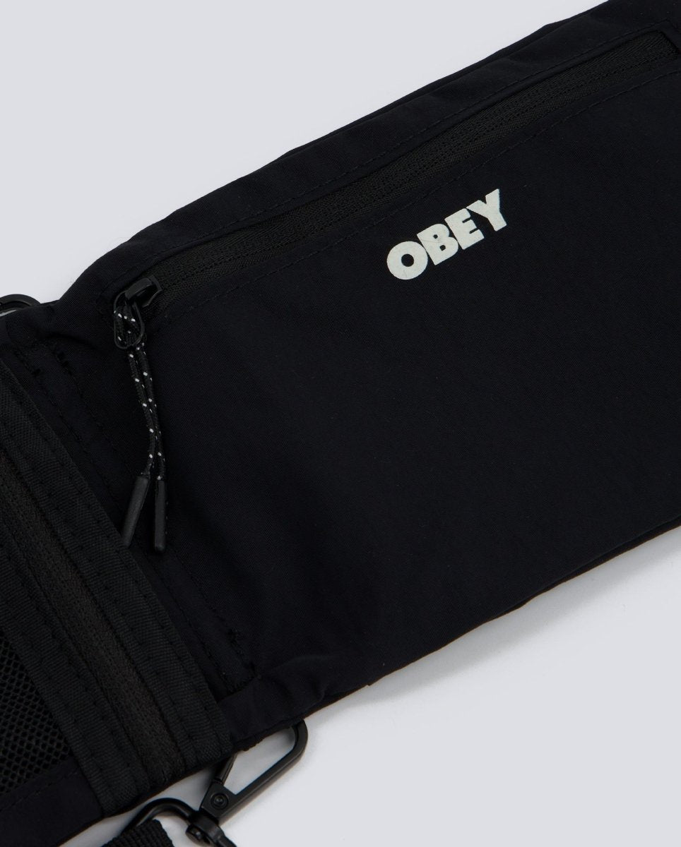 Bolso Obey Compact Traveler Negro Unisex