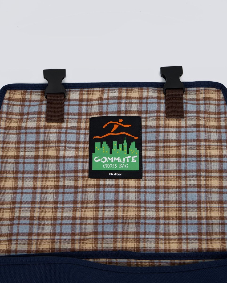 Bolso Butter Goods Commute Side Bag Azul Unisex