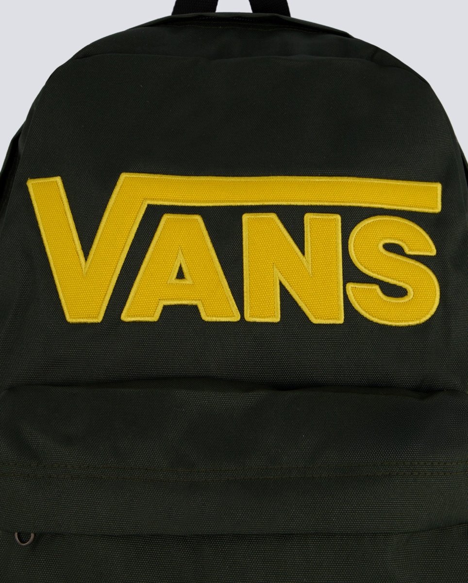 Mochila Vans Old Skool Drop V Negro Y Amarillo Unisex