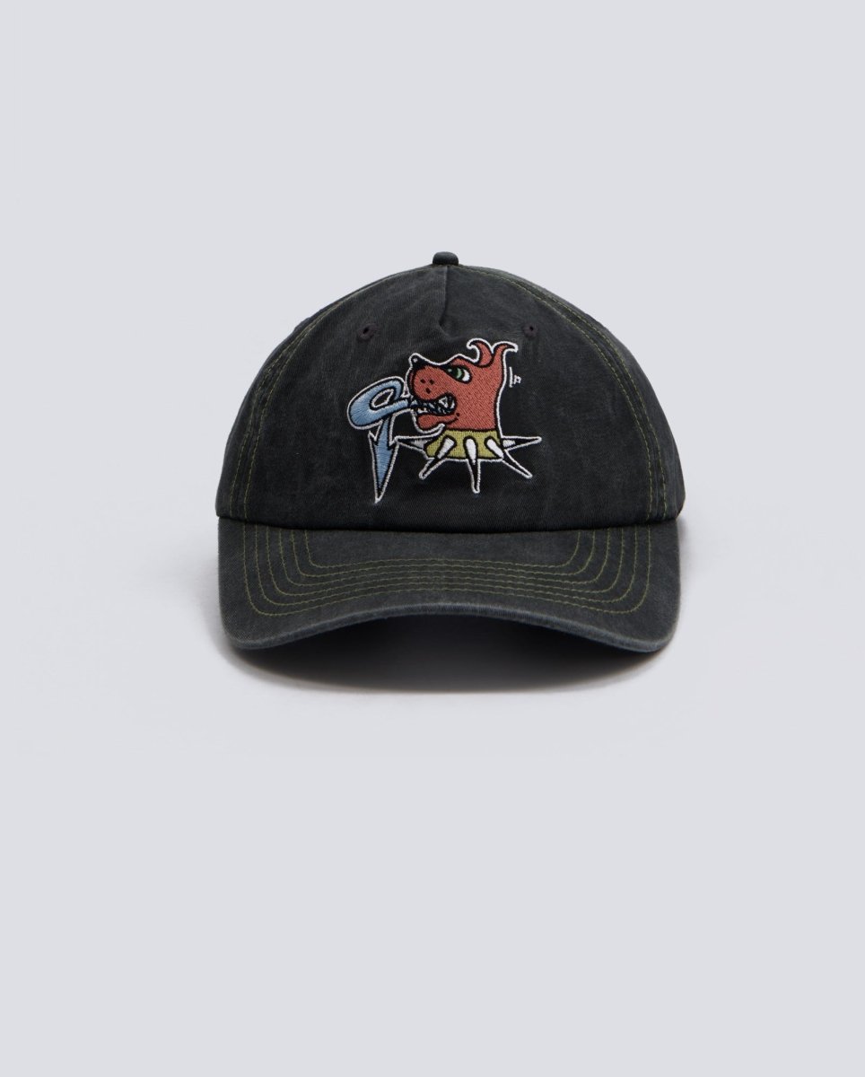 Gorra Butter Goods Canine 5 Panel Negro Unisex