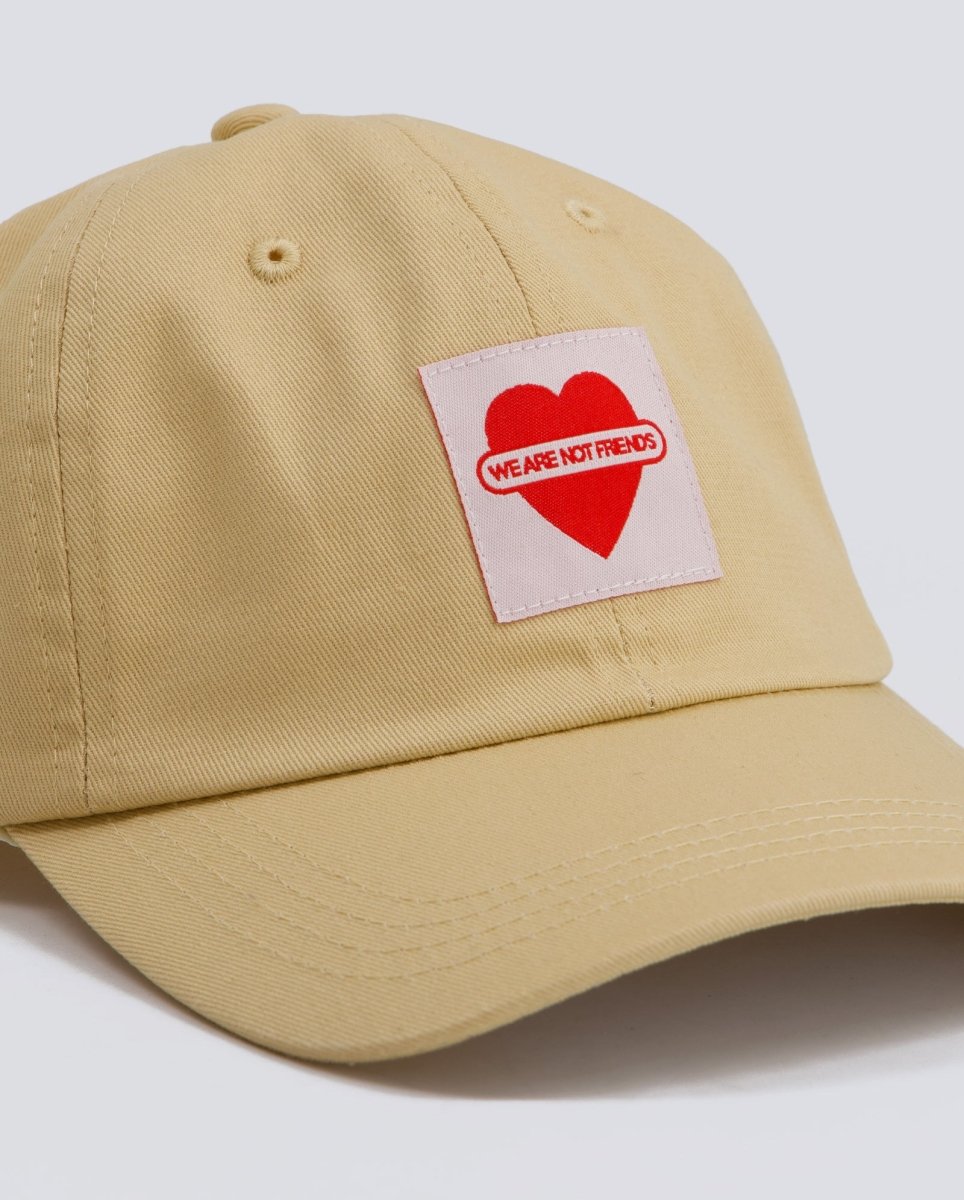 Gorra We Are Not Friends Union Biege Unisex