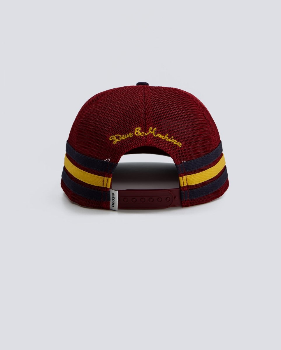 Gorra Deus Beep-Beep Trucker Azul y Granate Unisex