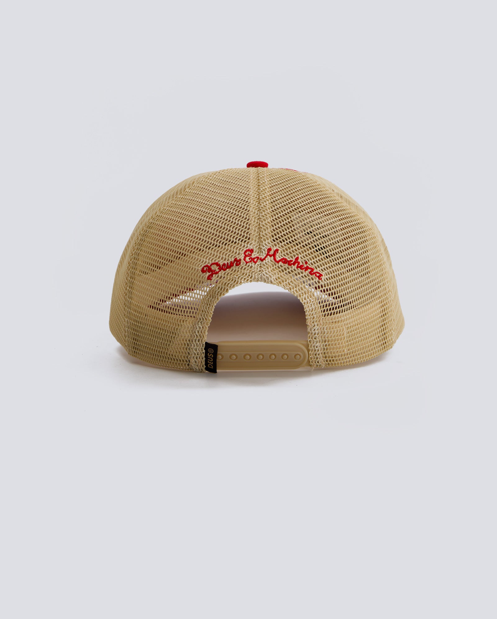 Gorra Deus Malden Trucker Roja Unisex