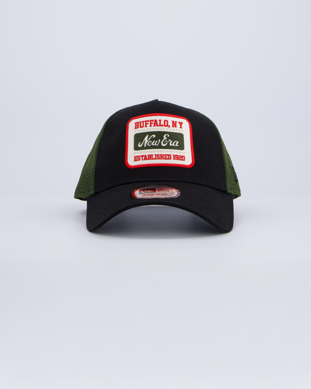 Gorra New Era Ne Patch Negro y Verde Unisex gorra