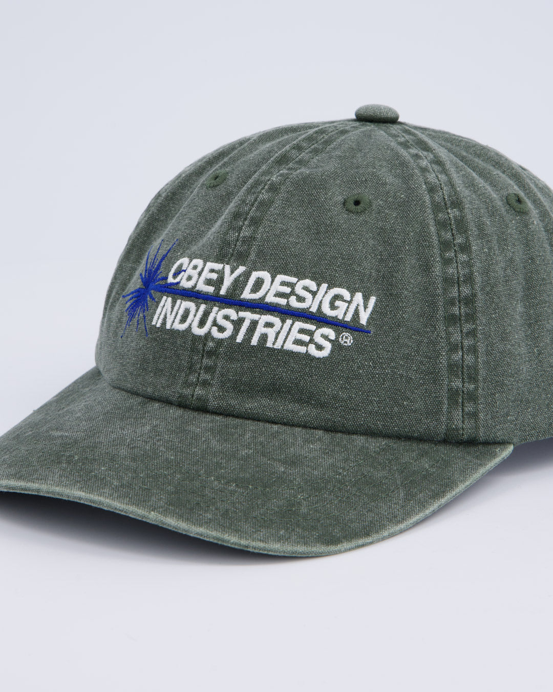 Gorra Obey Pigment Obey Industries Velcro Verde Unisex