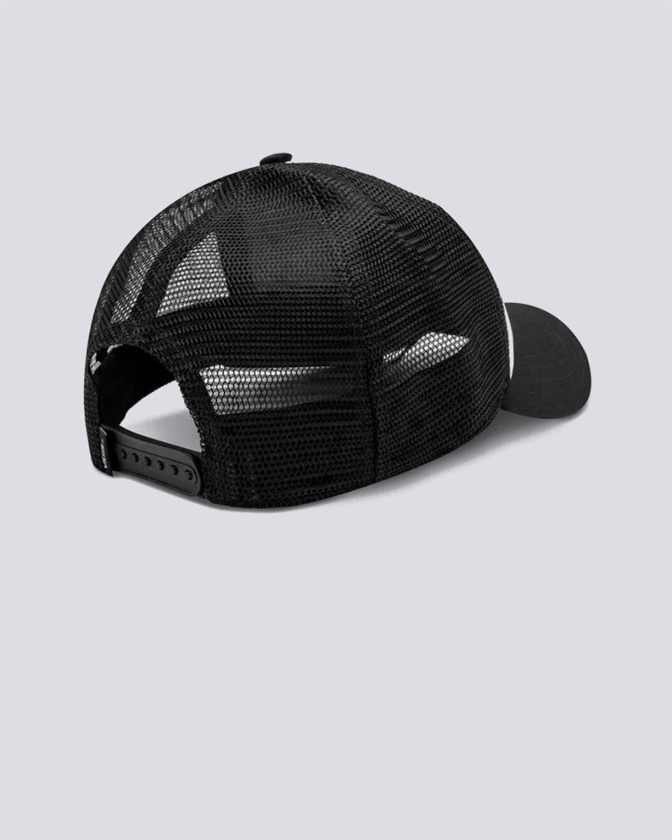 Gorra Vans Classic Patch Curved Bill Trucker Blanco Y Negro Unisex