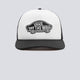 Gorra Vans Classic Patch Curved Bill Trucker Blanco Y Negro Unisex
