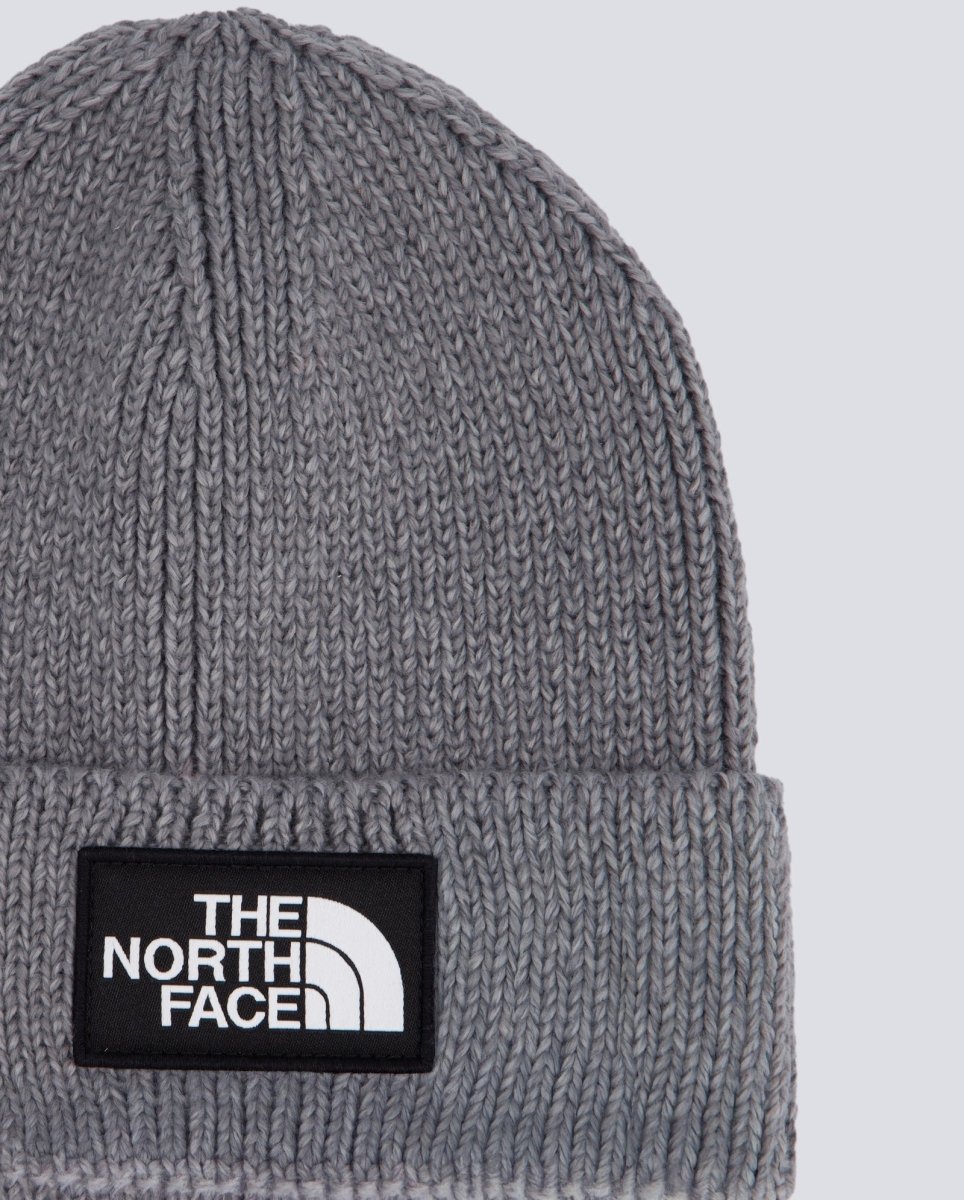 Gorro The North Face Logo Box Cuffed Beanie Gris Unisex